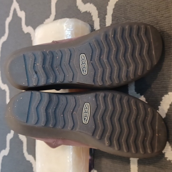 Keen Akita Brown Suede Wedge Ankle Boots 6 - Picture 6 of 15